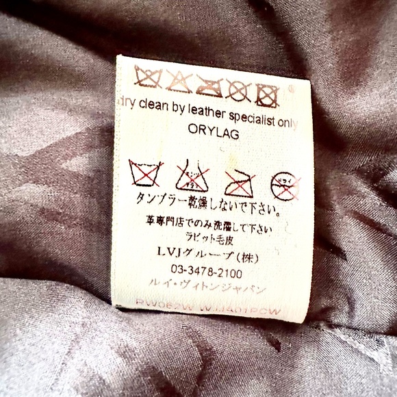 Louis Vuitton Winter jacket with Mink Collar WOMENS SZ 4O (US 8) - Picture 14 of 15